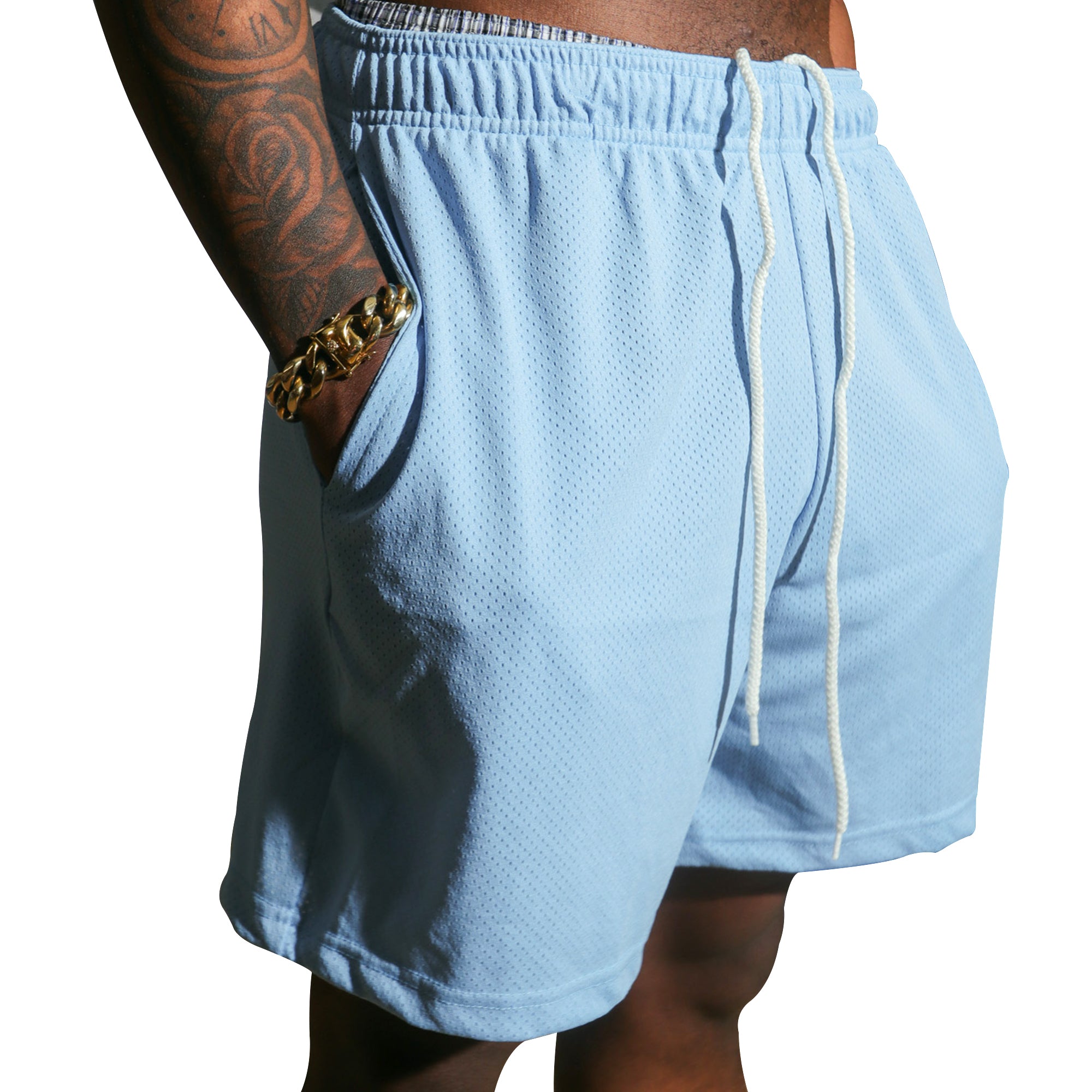 Cream Mesh Shorts – Cre8