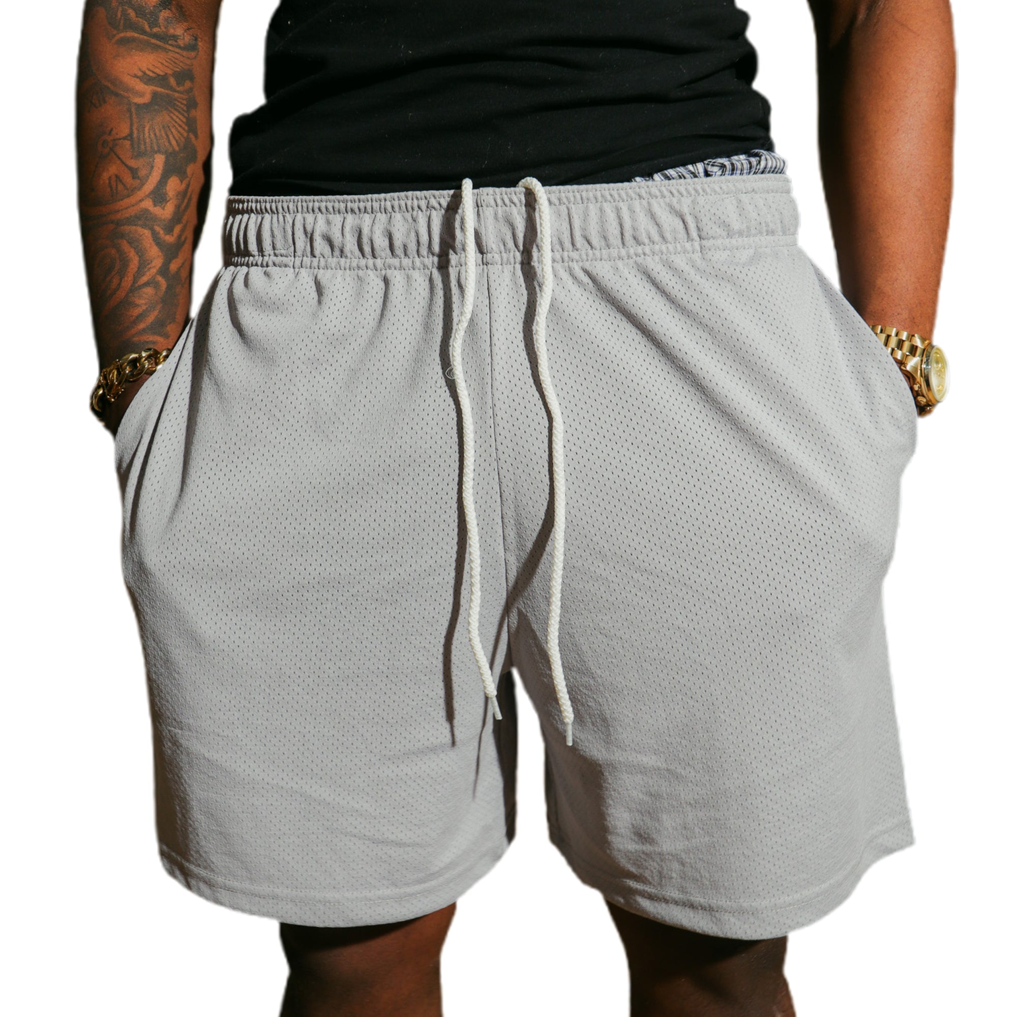 Cream Mesh Shorts – Cre8
