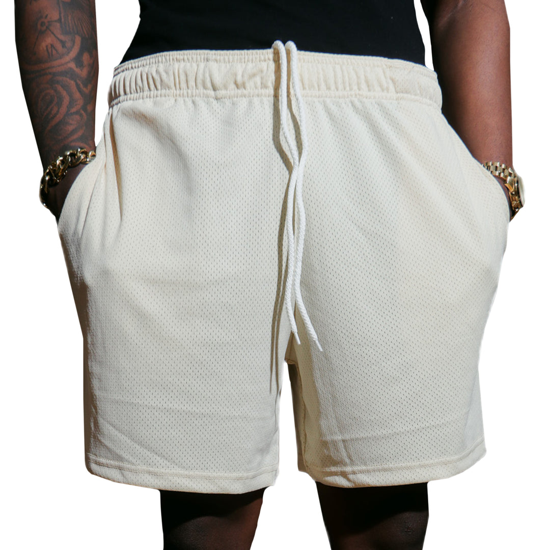 Baby Pink Mesh Shorts