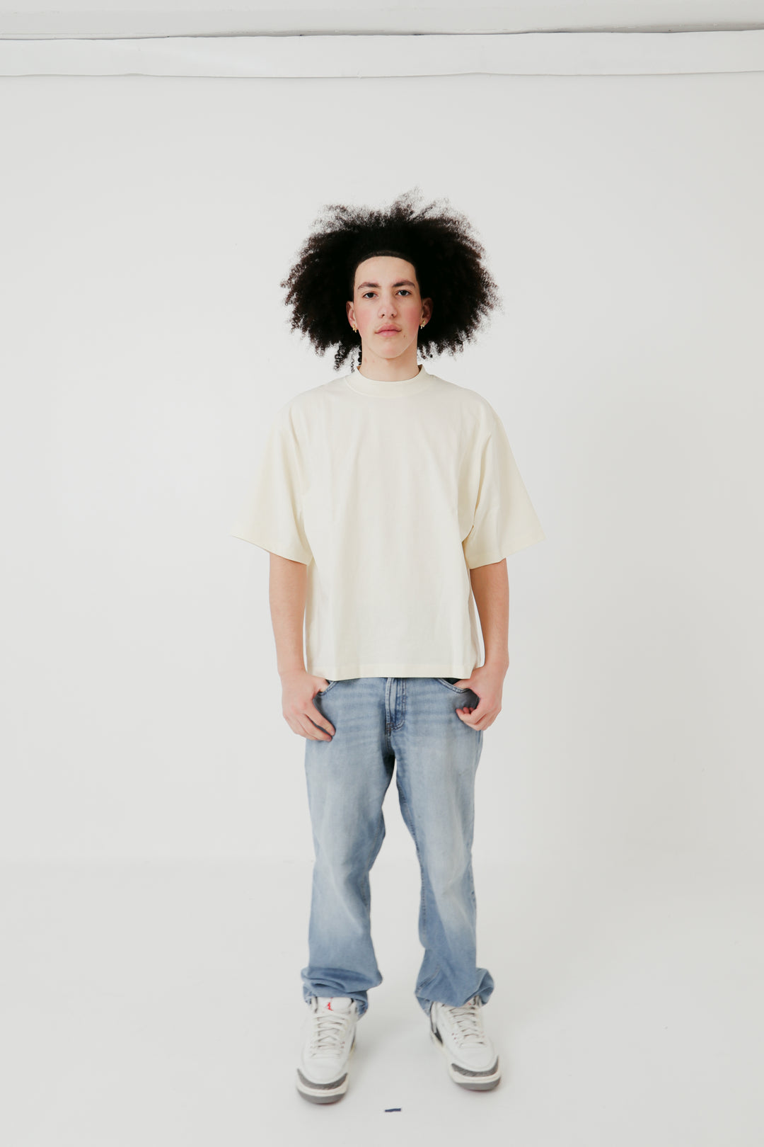 Cre8 Boxy Off Shoulder T-shirts