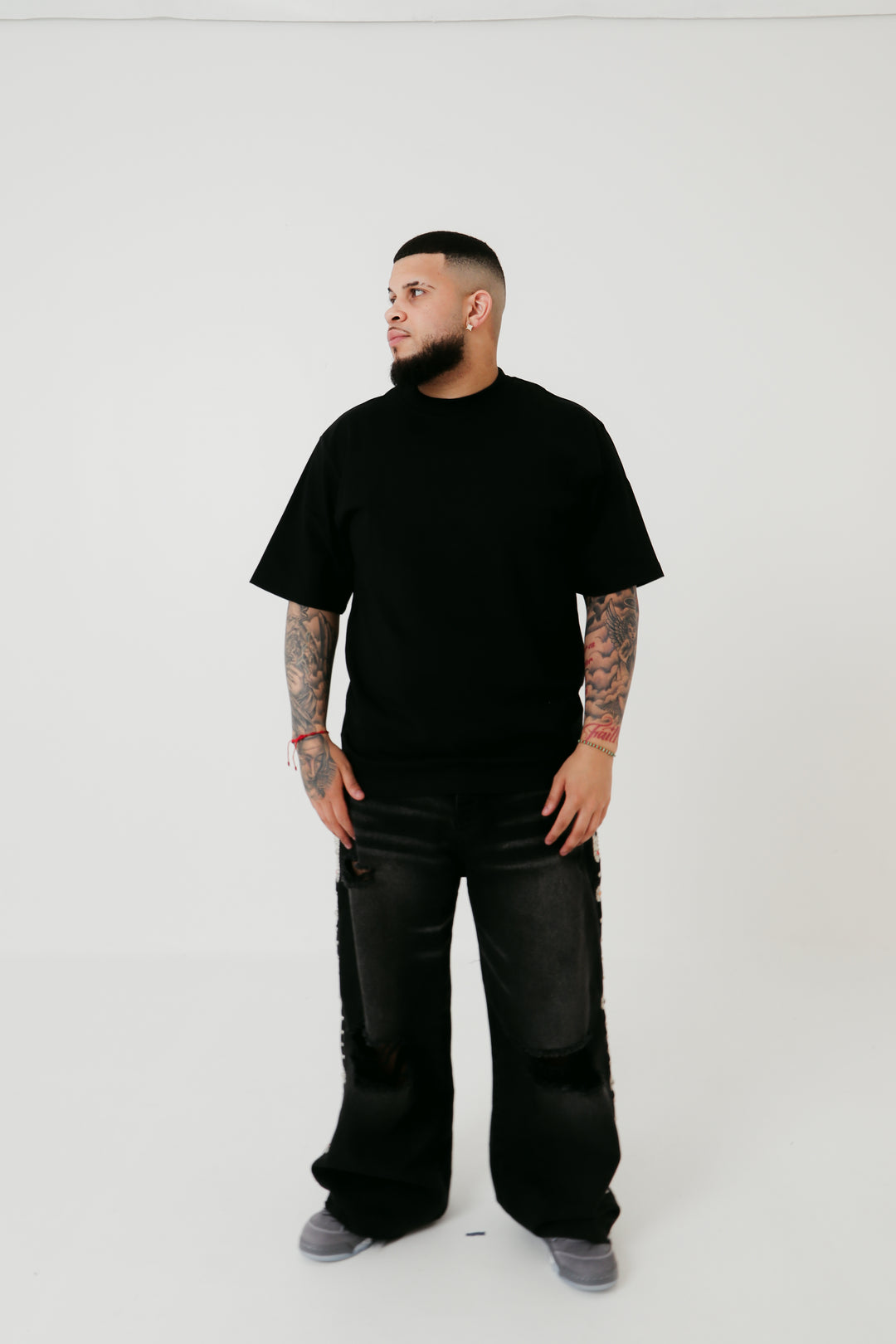 Cre8 Boxy Off Shoulder T-shirts