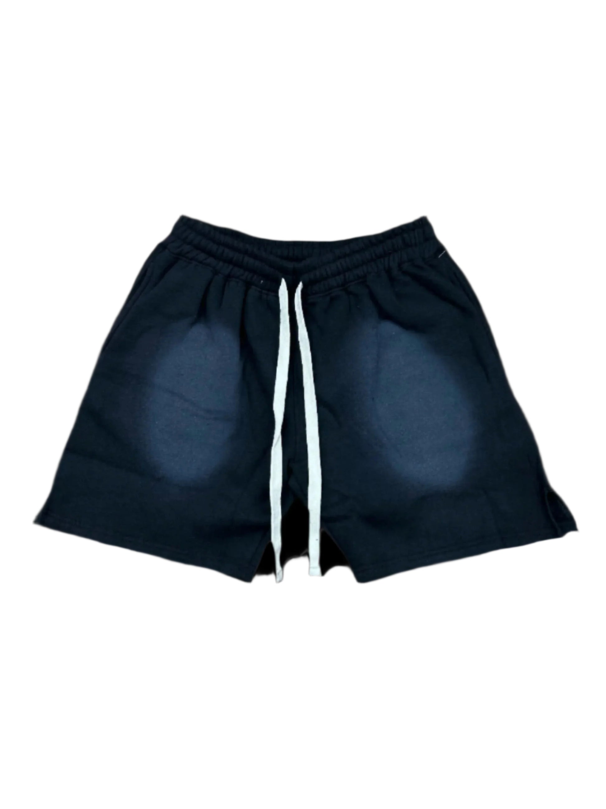 Black Cotton Shorts