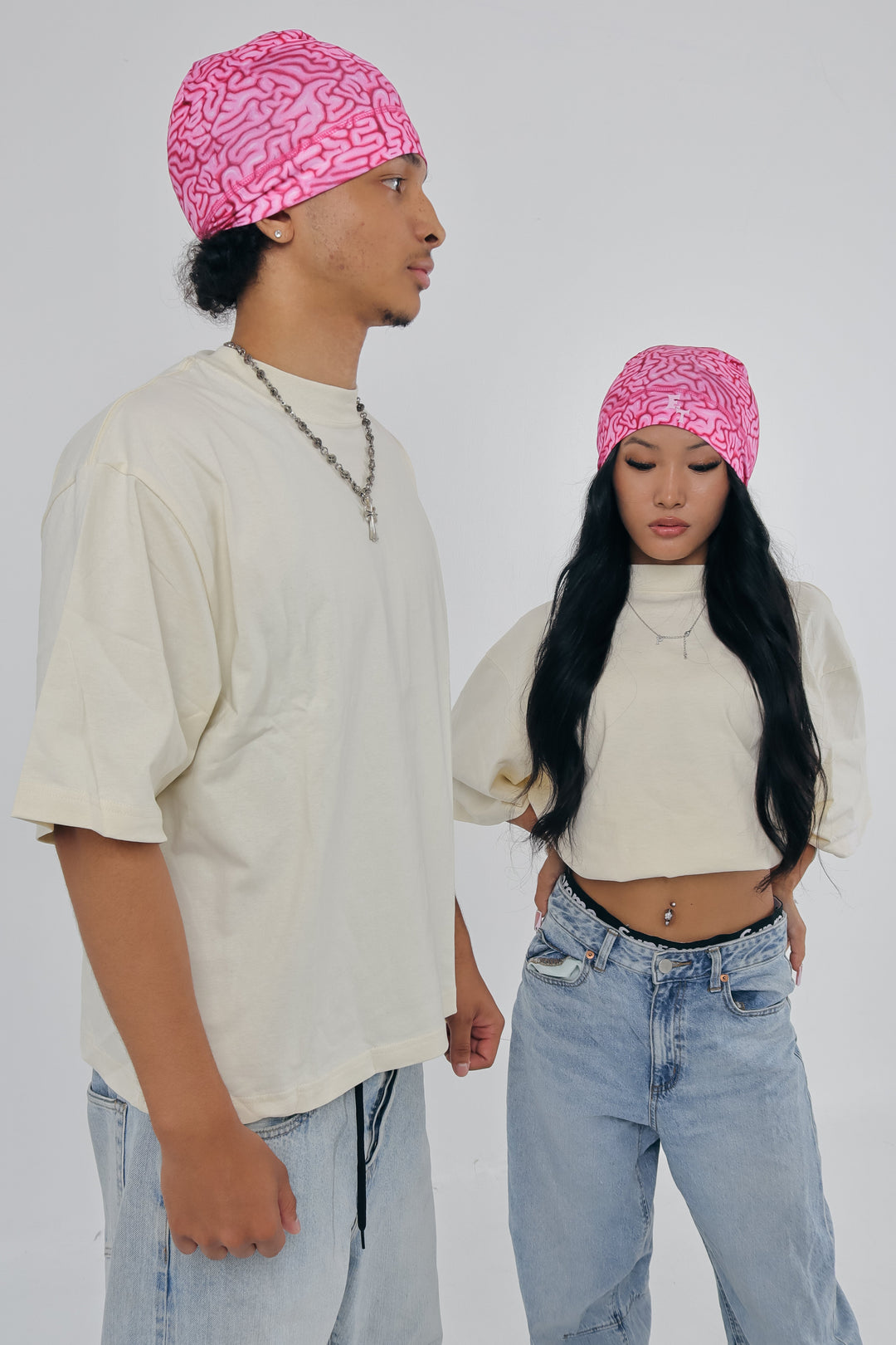 Cre8 Boxy Off Shoulder T-shirts