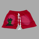 Red Cotton Shorts (S) Code: 71342