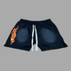 Black Cotton Shorts (S) Code: 71398
