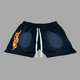 Black Cotton Shorts (S) Code: 71399