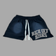 Black Cotton Shorts (L) Code: 71425