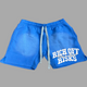 Blue Cotton Shorts (S) Code: 71468